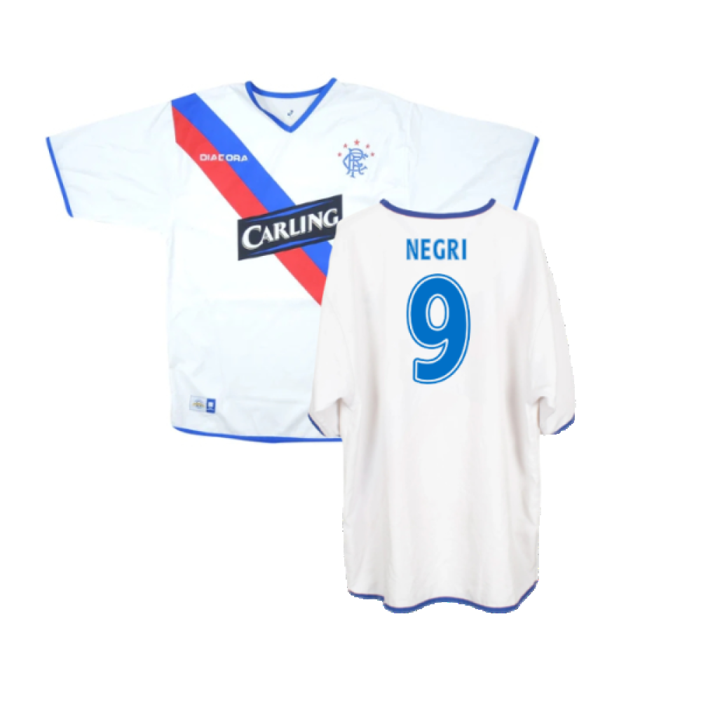 Rangers 2004-05 Away Shirt (L) (Very Good) (NEGRI 9)_0