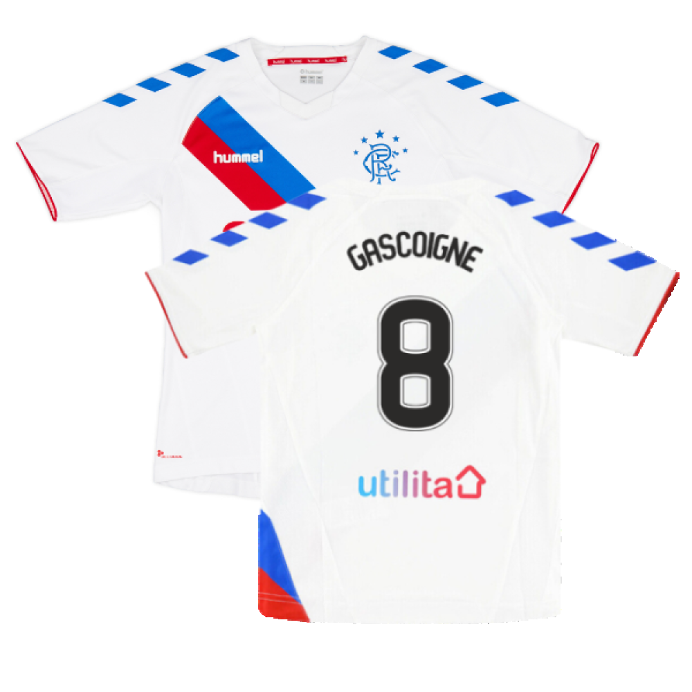 Rangers 2018-19 Away Shirt (S) (Very Good) (GASCOIGNE 8)_0