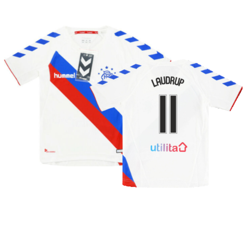 Rangers 2018-19 Away Shirt (Sponsorless) (SB) (BNWT) (LAUDRUP 11)_0