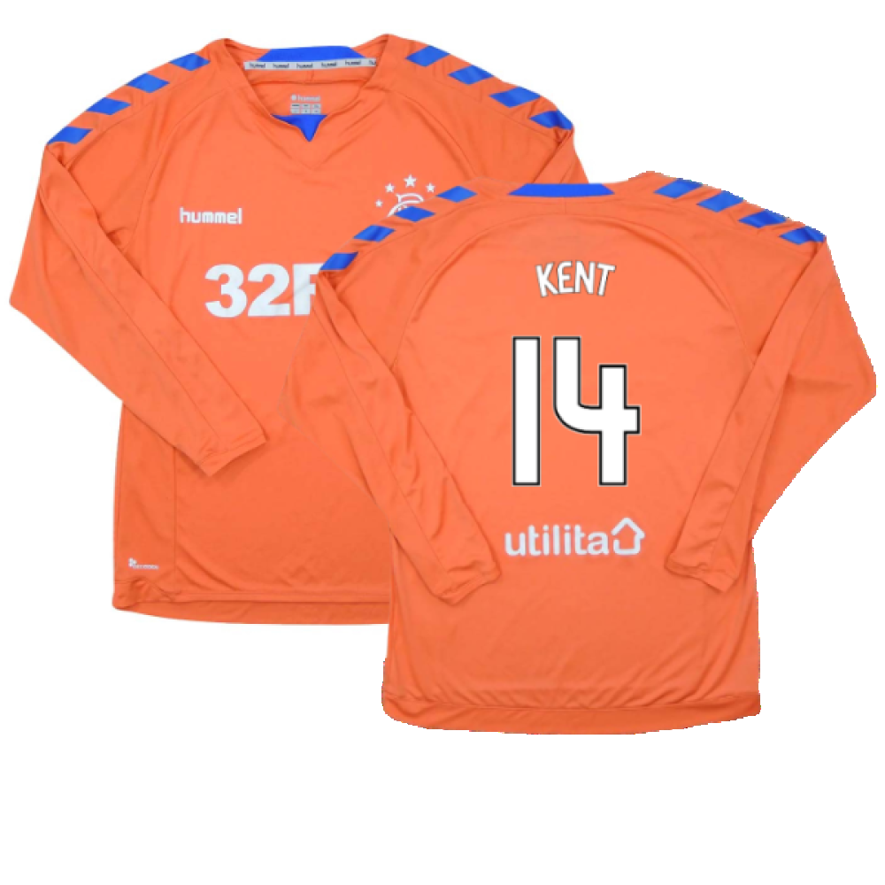 Rangers 2018-19 Long Sleeve Third Shirt (S) (Excellent) (Kent 14)_0