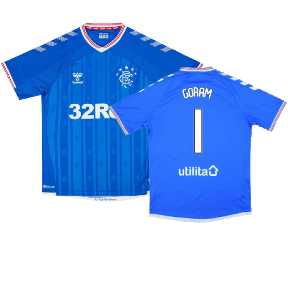 Rangers 2019-20 Home Shirt (XL) (Excellent) (GORAM 1)_0