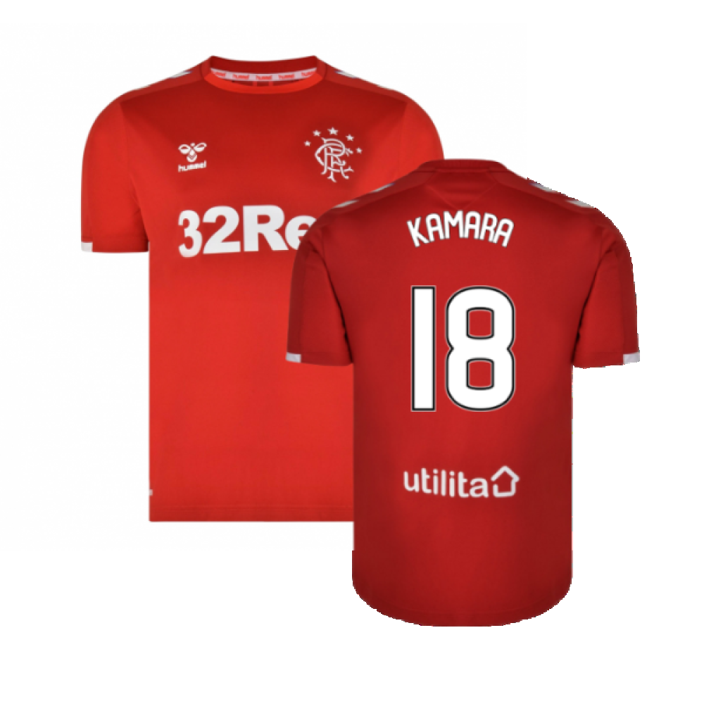 Rangers 2019-20 Third Shirt (Excellent) (Kamara 18)_0