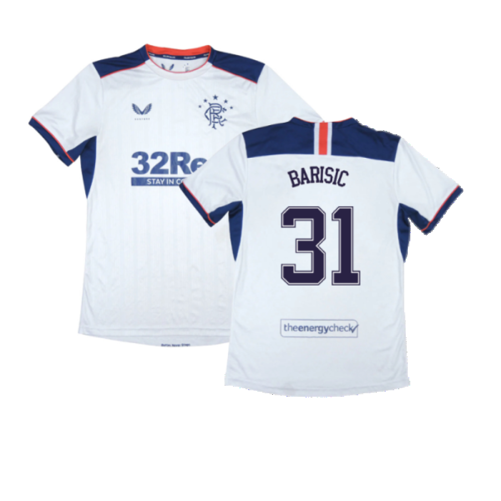 Rangers 2020-21 Away Shirt (4XL) (Excellent) (BARISIC 31)_0