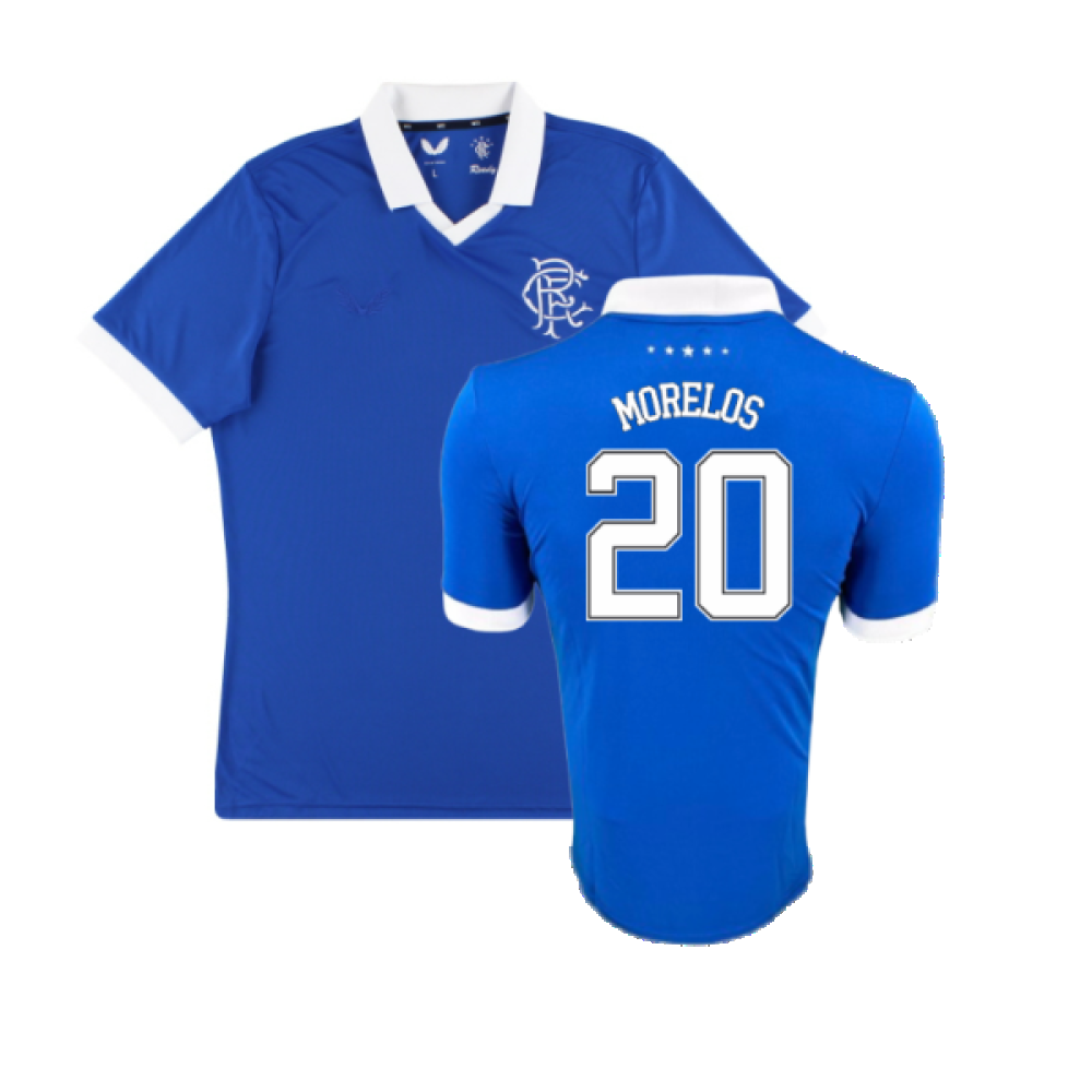 Rangers 2020-21 Special Edition Retro Shirt (4XL) (Very Good) (MORELOS 20)_0