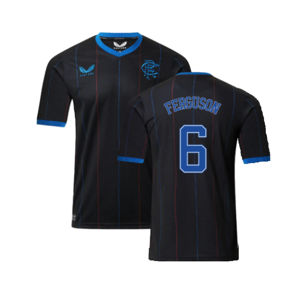 Rangers 2022-23 Fourth Shirt (M) (Excellent) (FERGUSON 6)_0