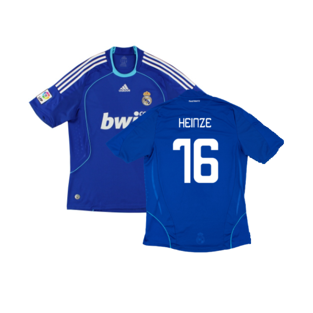 Real Madrid 2008-09 Away Shirt (XL) (Very Good) (Heinze 16)_0