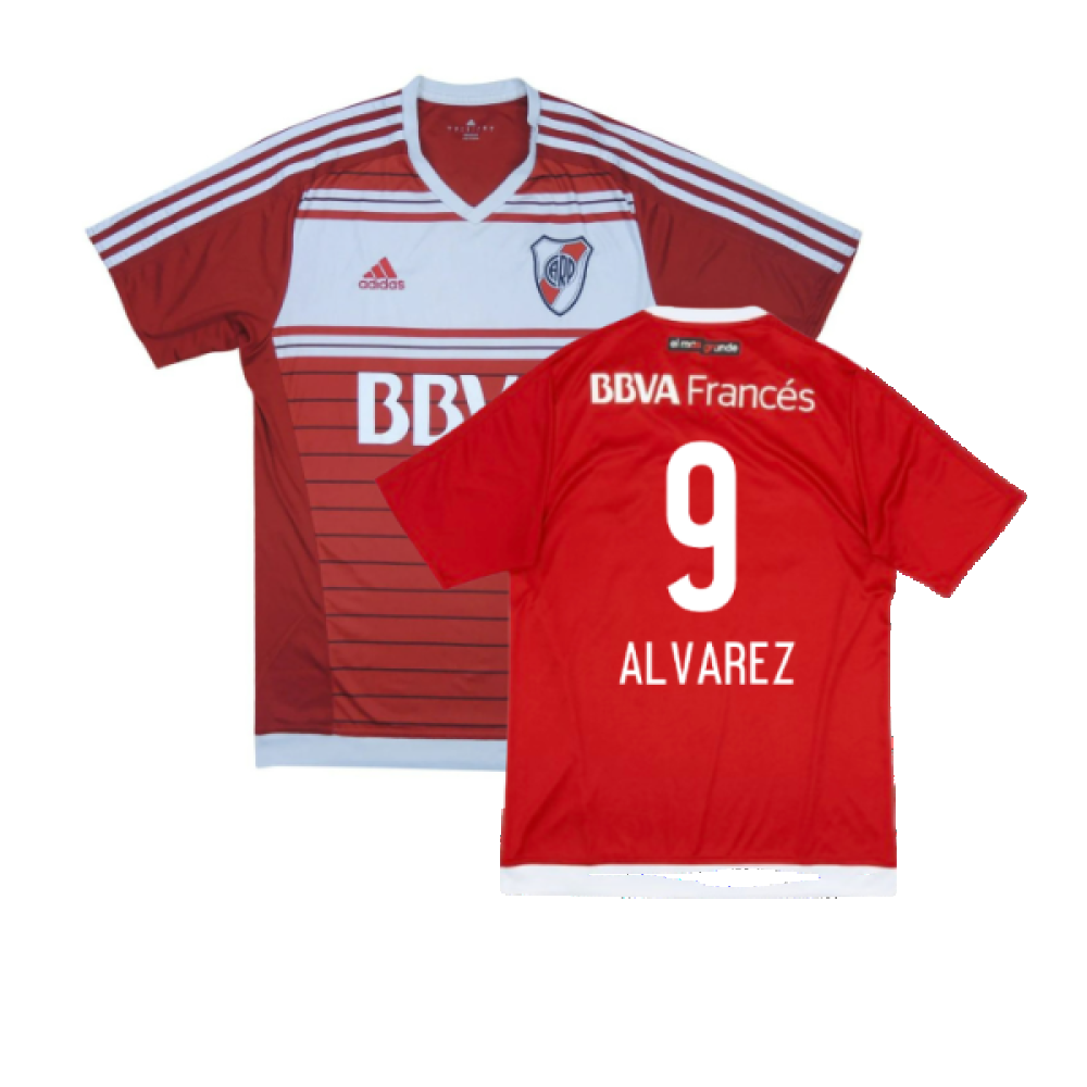 River Plate 2016-17 Away Shirt (m) (Excellent) (Alvarez 9)_0