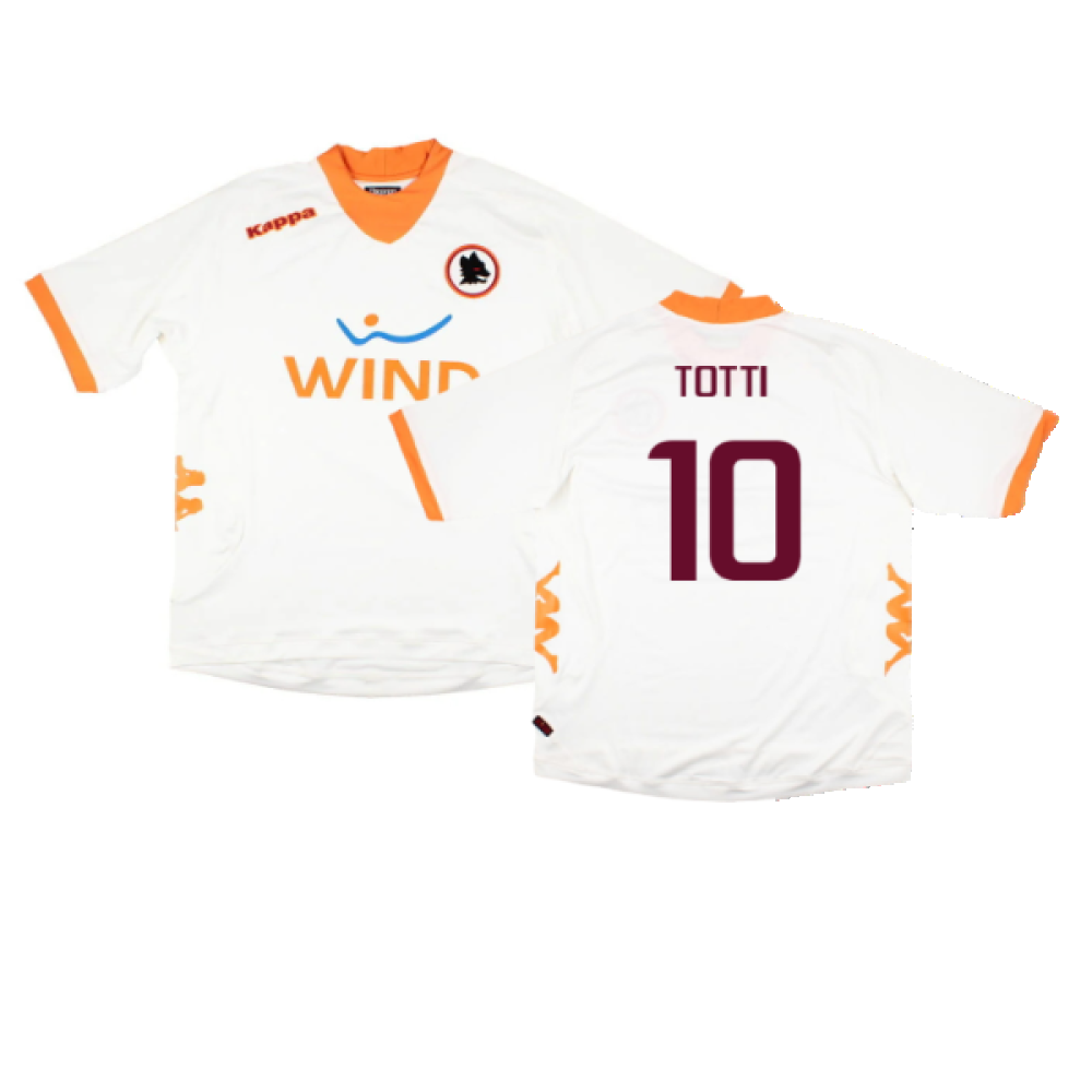 Roma 2011-12 Away Shirt (S) (Excellent) (Totti 10)_0