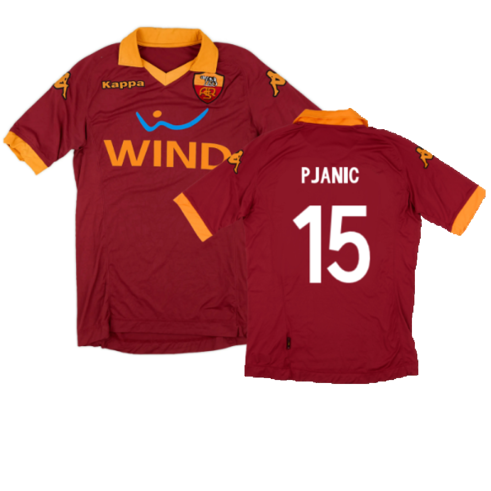 Roma 2012-13 Home Shirt (MB) (Pjanic 15) (Very Good)_0