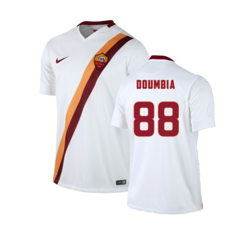 Roma 2014-15 Away Shirt (2XL) (Excellent) (Doumbia 88)_0