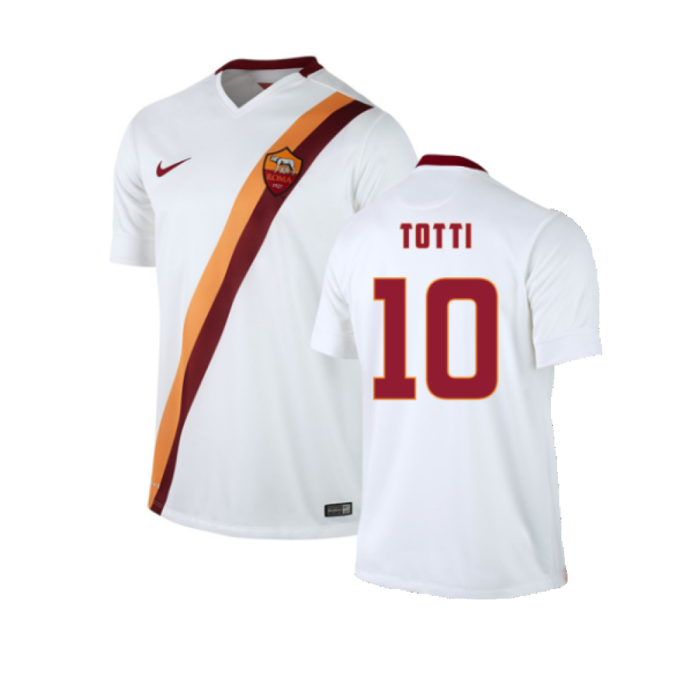 Roma 2014-15 Away Shirt (2XL) (Excellent) (Totti 10)_0