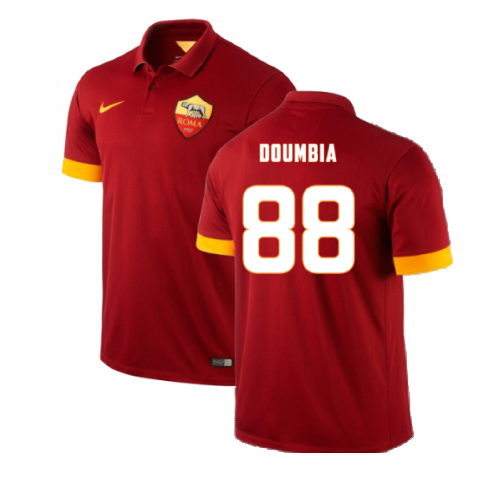 Roma 2014-15 Home Shirt (L) (Excellent) (Doumbia 88)_0