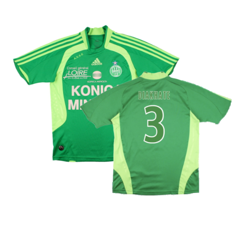 Saint Etienne 2008-09 Home Shirt (M) (Very Good) (Diakhate 3)_0