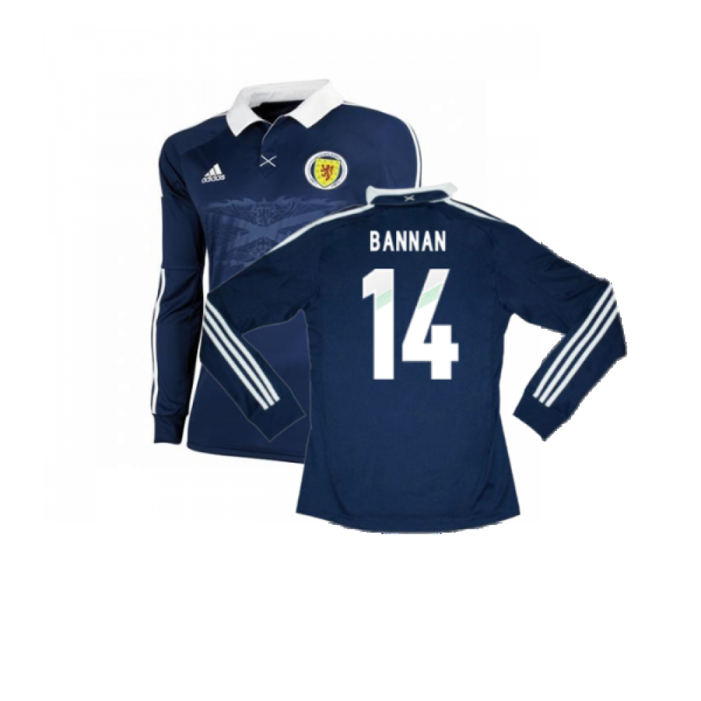 Scotland 2012-13 Home Shirt (Excellent) (Bannan 14)_0