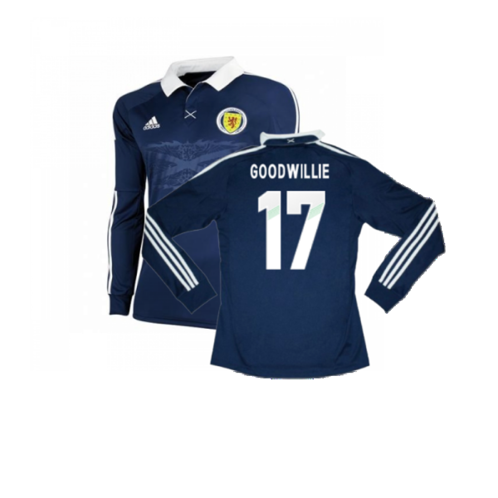 Scotland 2012-13 Home Shirt (Excellent) (Goodwillie 17)_0