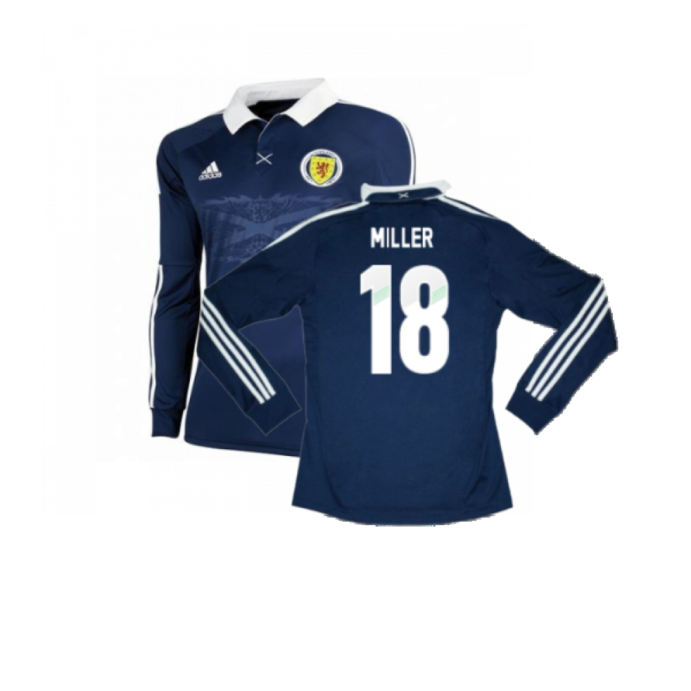 Scotland 2012-13 Home Shirt (Excellent) (Miller 18)_0