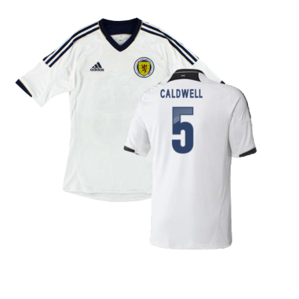 Scotland 2012-14 Away (XL) (Very Good) (Caldwell 5)_0