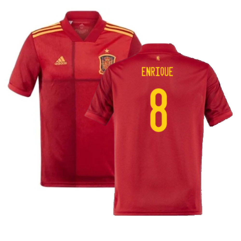 Spain 2020-21 Home Shirt (S) (Good) (ENRIQUE 8)_0