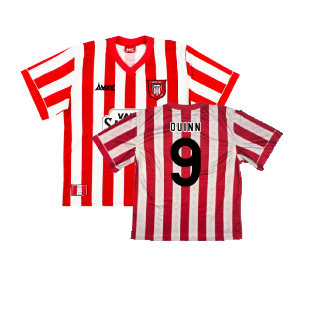 Sunderland 1996-97 Home Shirt (Excellent) (Quinn 9)_0