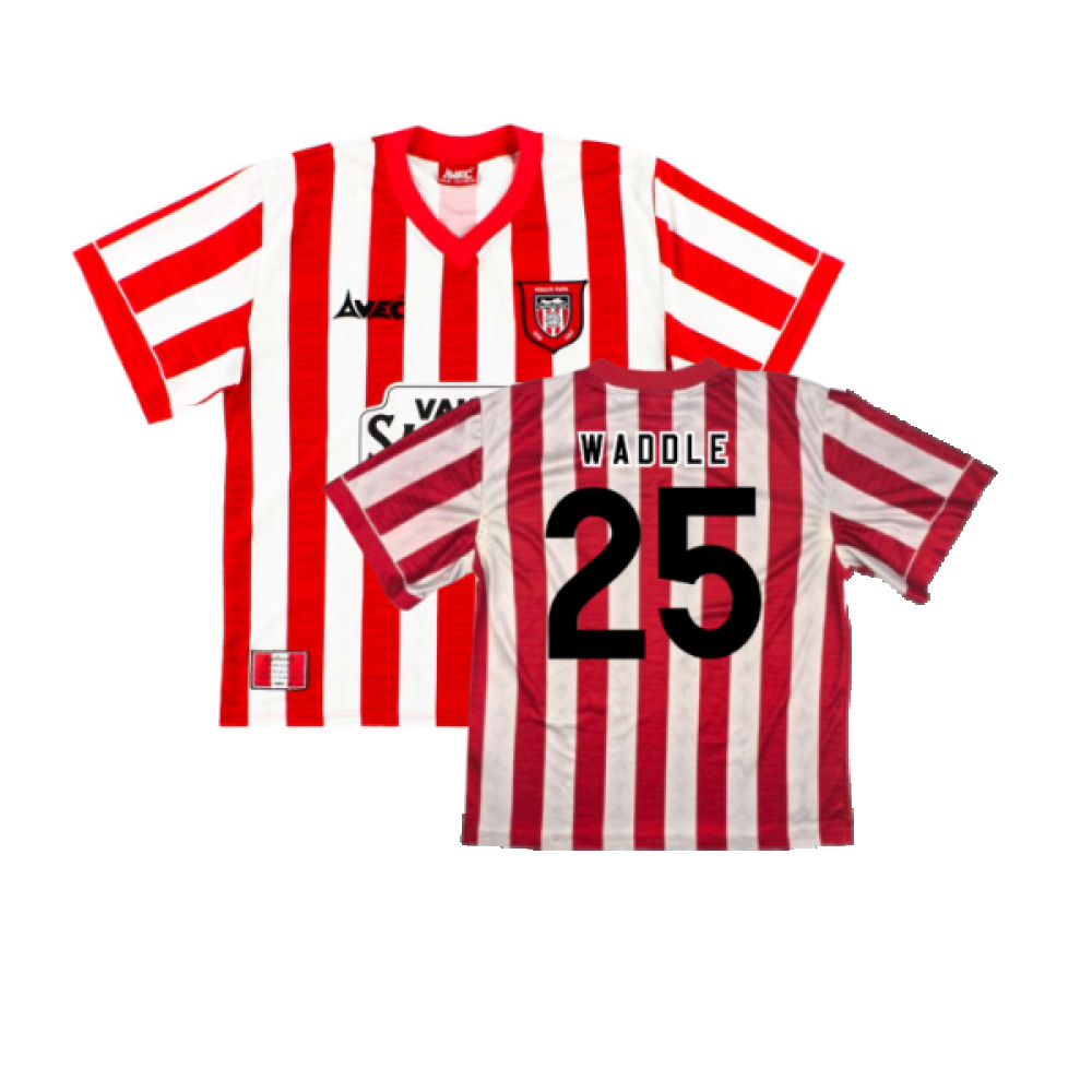 Sunderland 1996-97 Home Shirt (Excellent) (Waddle 25)_0