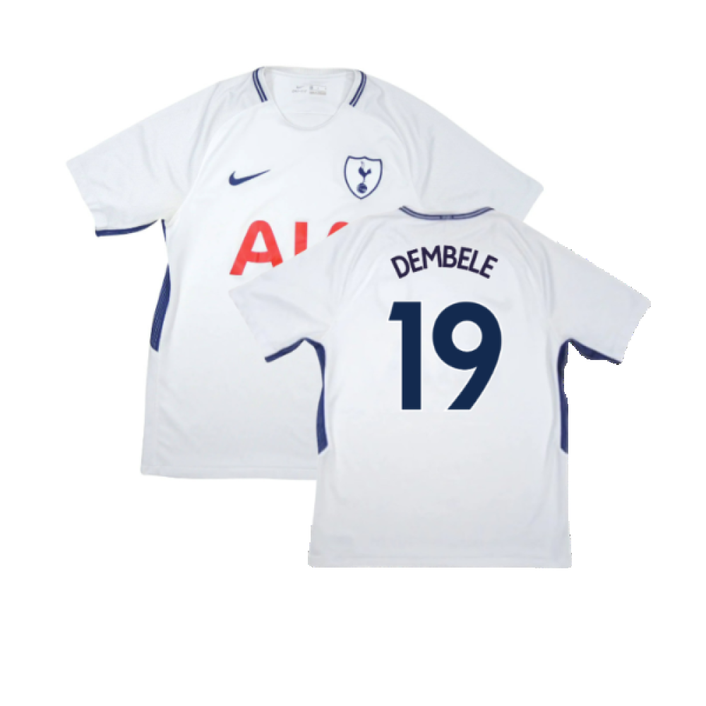 Tottenham 2017-18 Home Shirt (Small infant) (Mint) (Dembele 19)_0