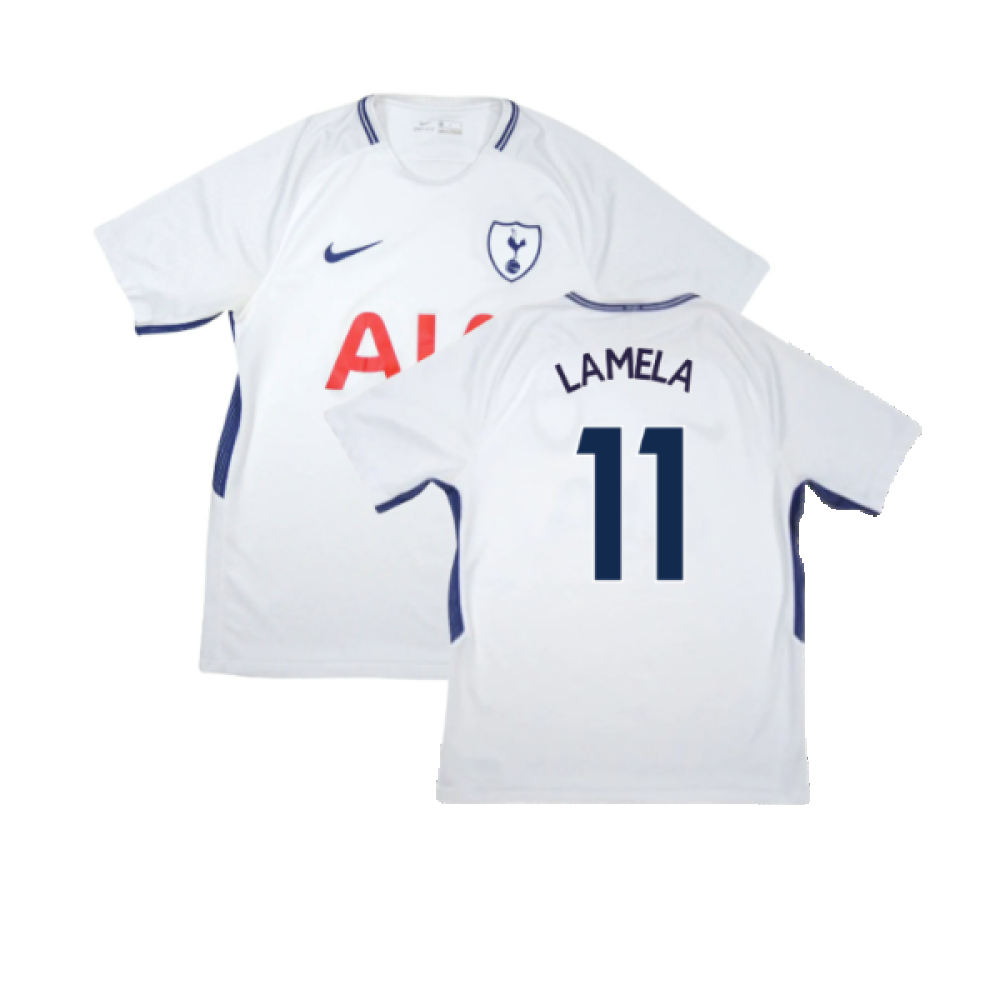 Tottenham 2017-18 Home Shirt (Small infant) (Mint) (Lamela 11)_0