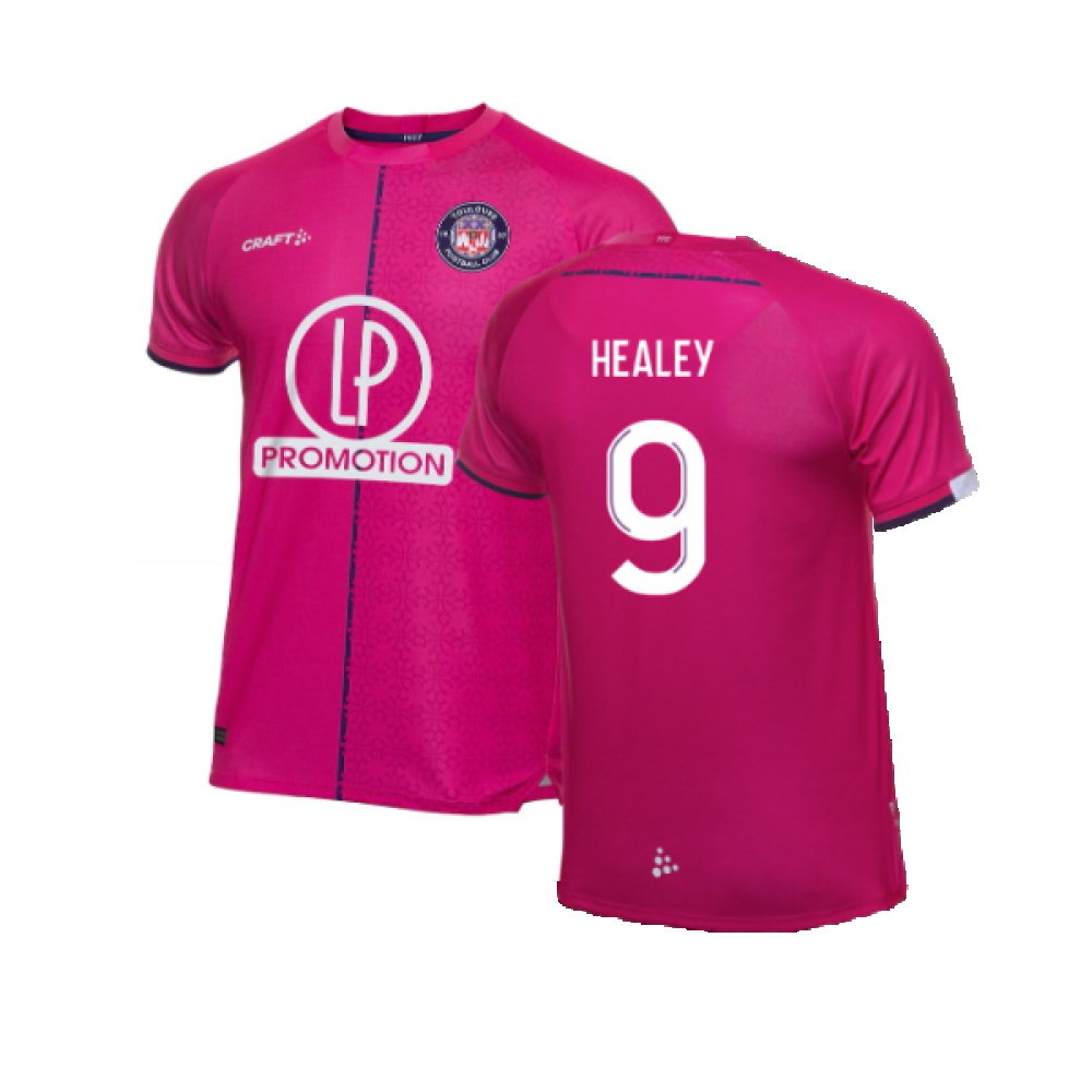 Toulouse FC 2021-22 Away Shirt (3XL) (Mint) (Healey 9)_0