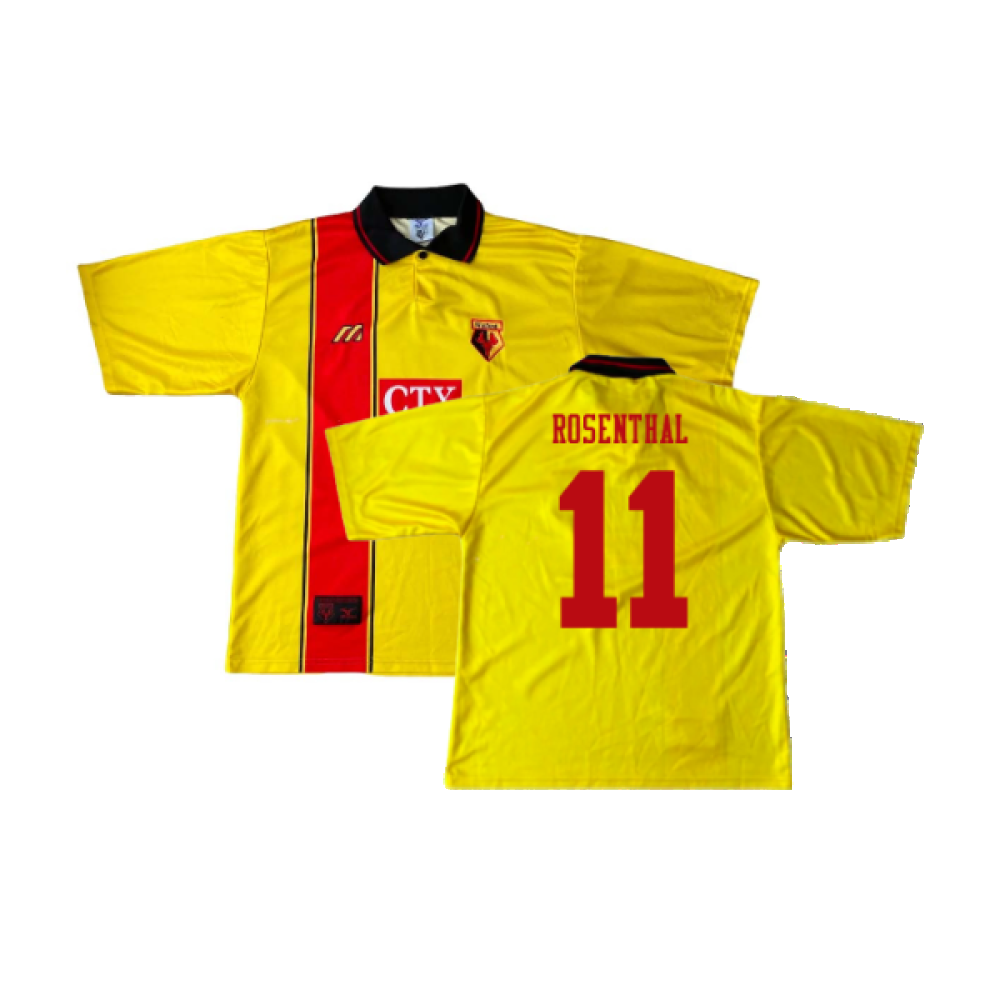 Watford 1997-98 Home Shirt (XL) (Excellent) (Rosenthal 11)_0