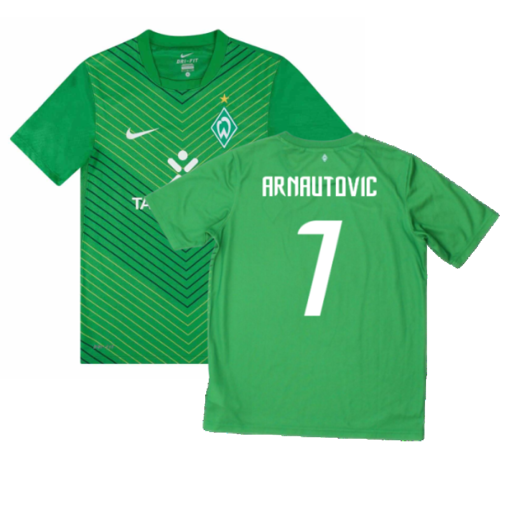 Werder Bremen 2011-12 Home Shirt (M) (Very Good) (Arnautovic 7)_0