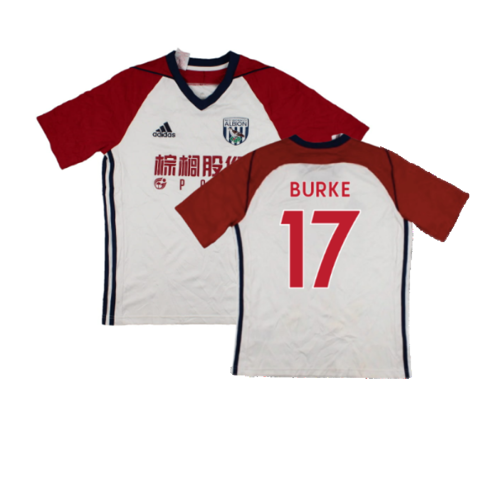 West Brom 2017-18 Away Shirt (13-14y) (Good) (Burke 17)_0