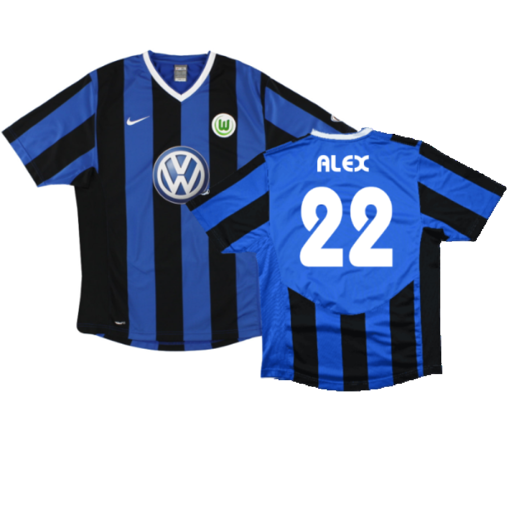 Wolfsburg 2007-08 Away Shirt (XL) (Excellent) (Alex 22)_0