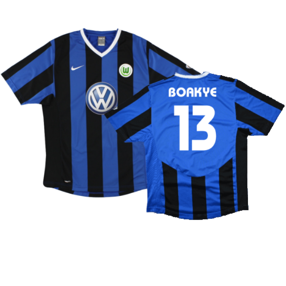 Wolfsburg 2007-08 Away Shirt (XL) (Excellent) (Boakye 13)_0