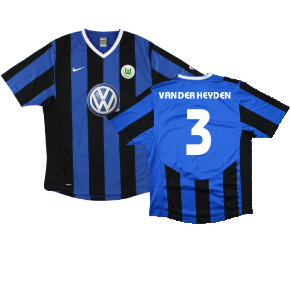 Wolfsburg 2007-08 Away Shirt (XL) (Excellent) (Van Der Heyden 3)_0