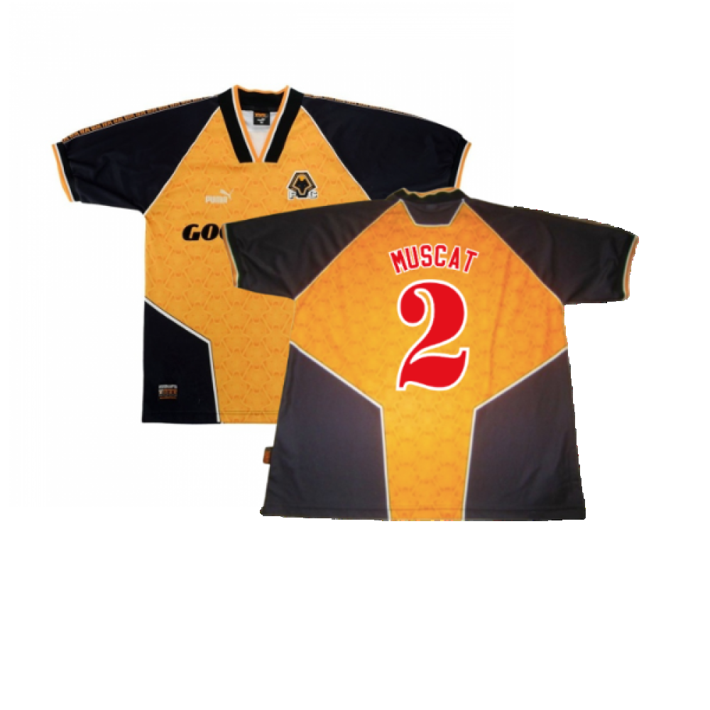 Wolves 1996-98 Home Shirt (Excellent) (Muscat 2)_0