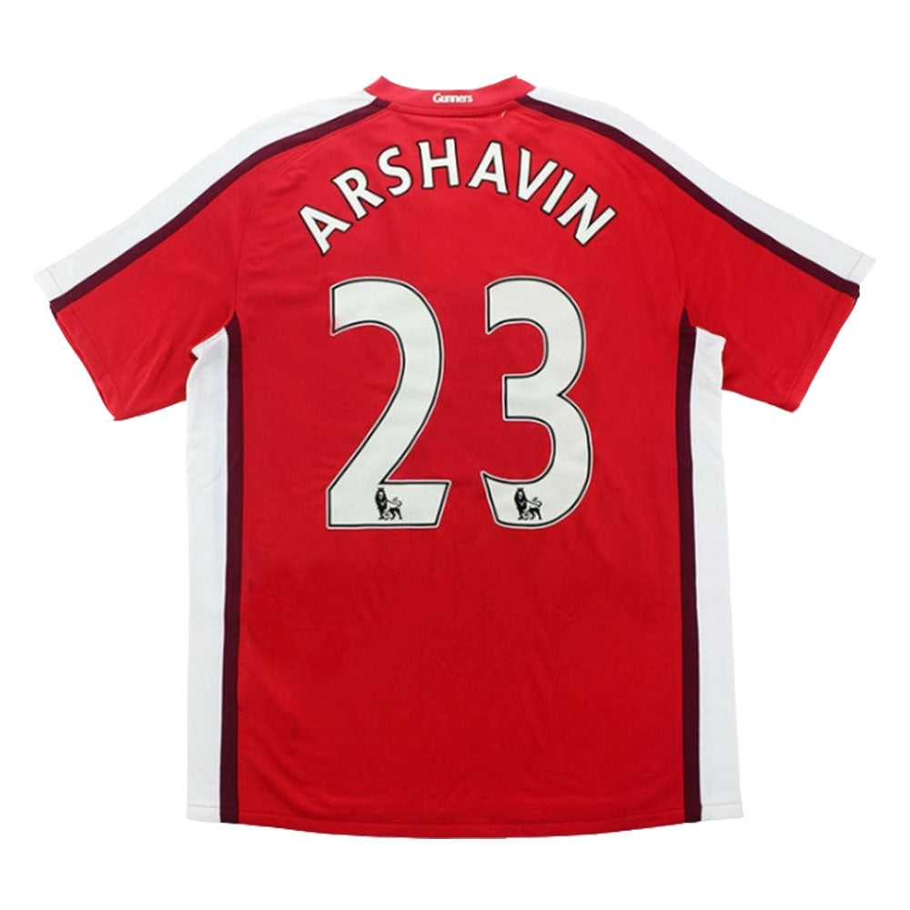 2008-10 Arsenal Nike Home Shirt (ARSHAVIN 23) (Excellent)_0