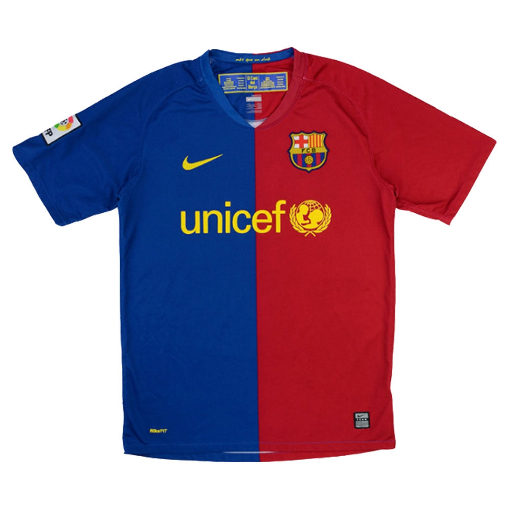 2008-2009 Barcelona Nike Home Shirt (Good)_0