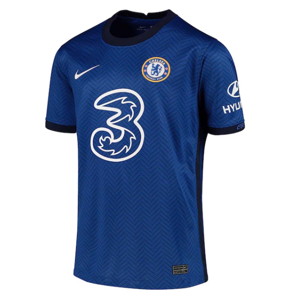 2020-2021 Chelsea Home Nike Football Shirt (Kids) (HAVERTZ 29)_2