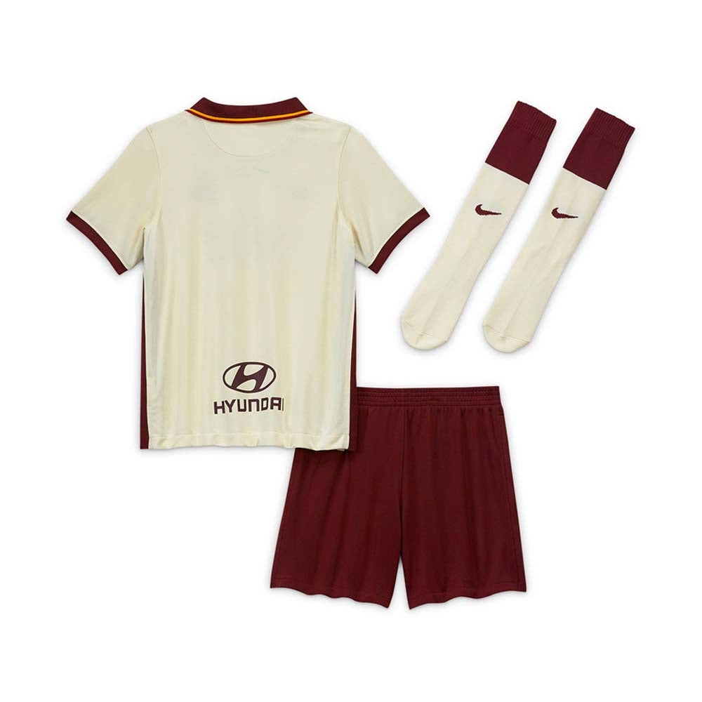 2020-2021 AS Roma Away Nike Little Boys Mini Kit_1