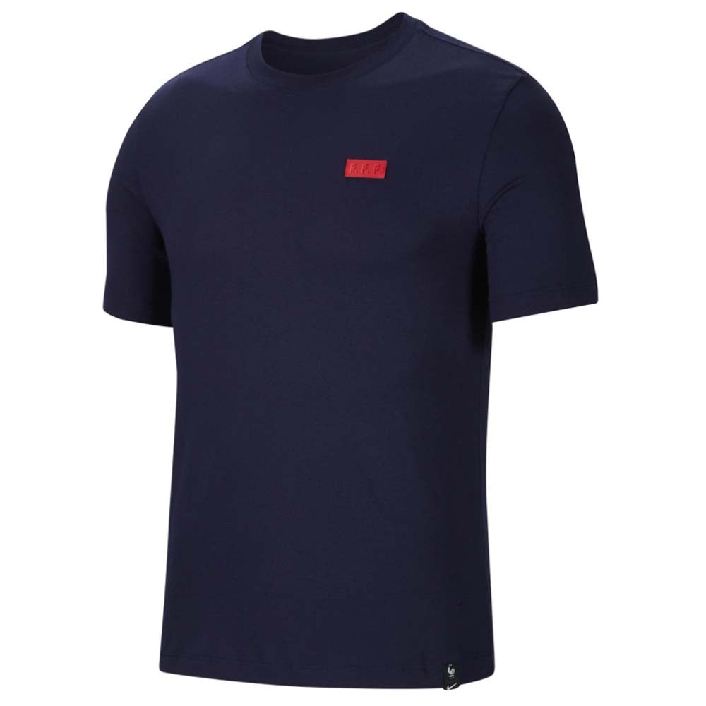 2020-2021 France Nike Voice Tee (Obsidian)_0