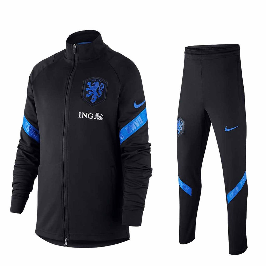 2020-2021 Holland Nike Dry Strike Tracksuit (Black) - Kids