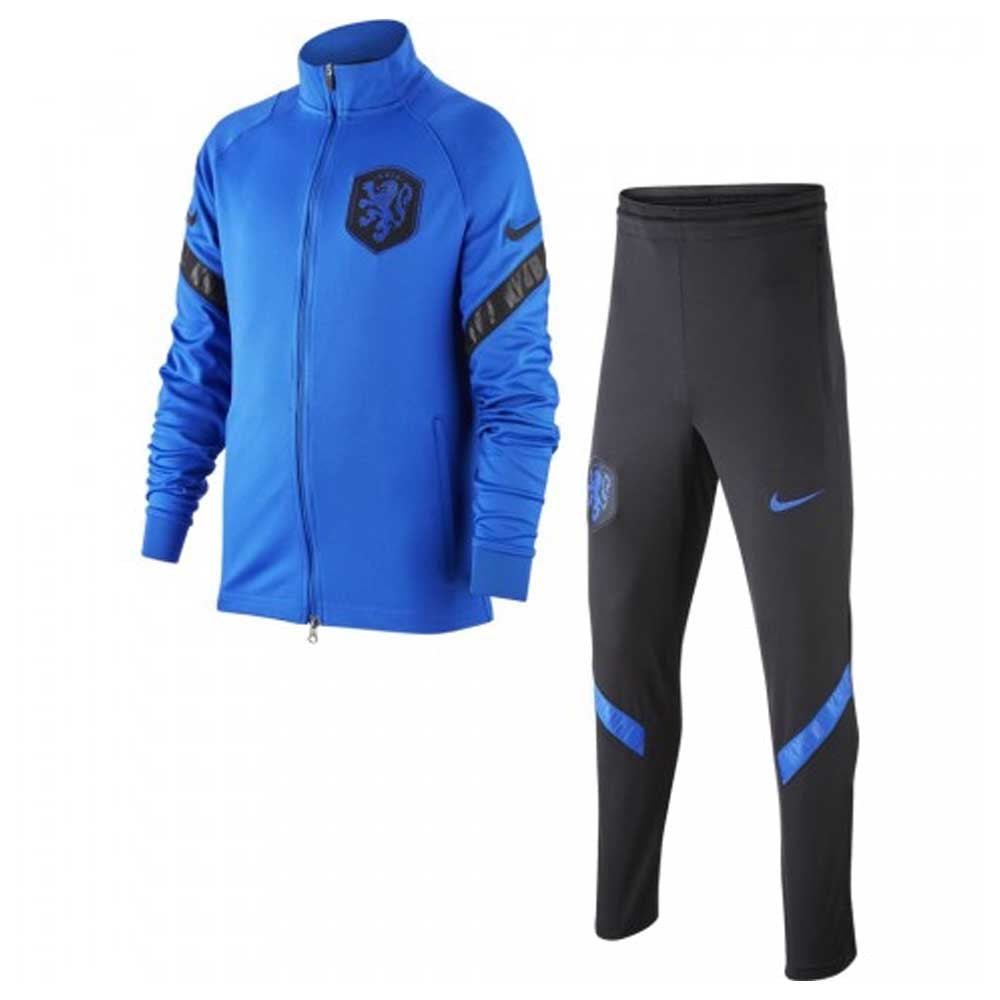 2020-2021 Holland Nike Dry Strike Tracksuit (Blue) - Kids