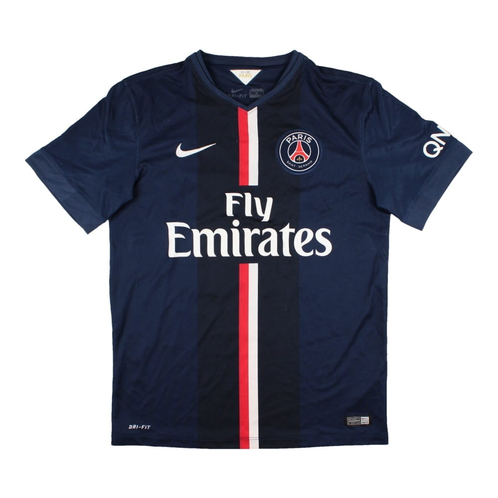 PSG 2014-15 Home Shirt (Ibrahimovic #10) ((Fair) M)_1