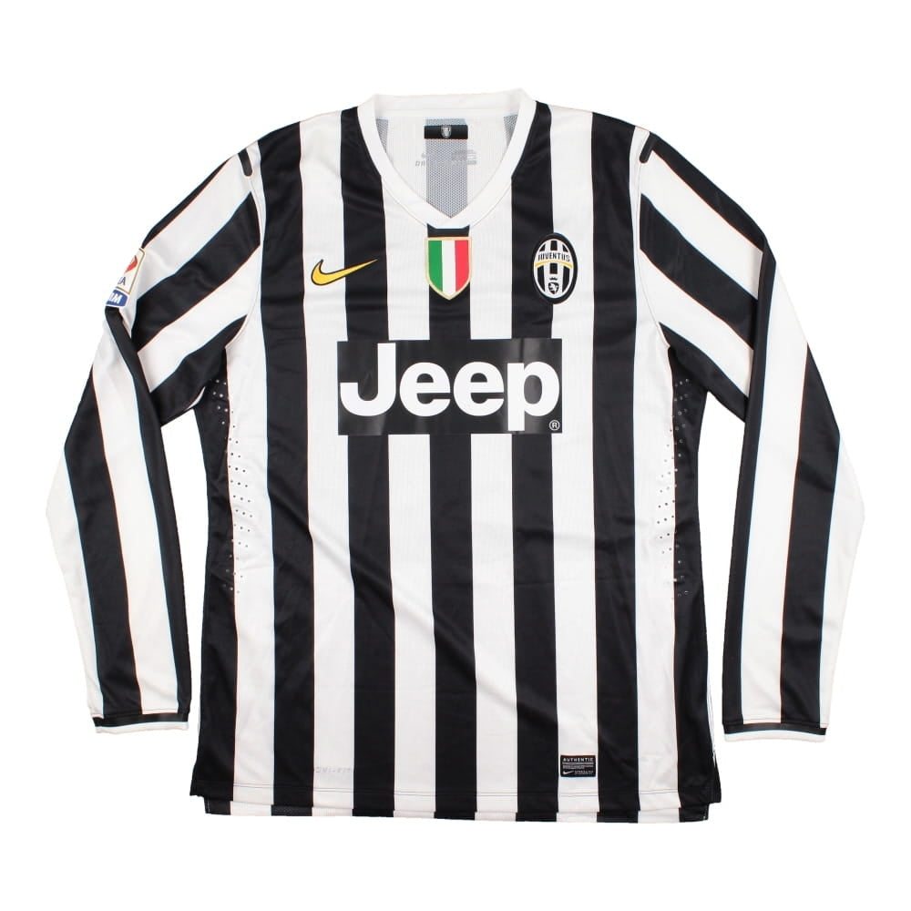Juventus No14 LLORENTE Home Long Sleeves Jersey