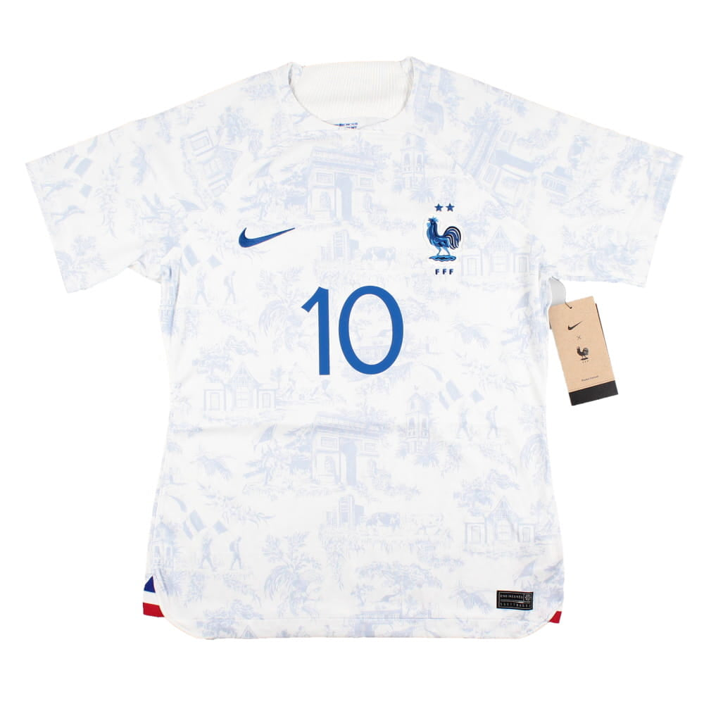 France 2022-23 Away Shirt (Mbappe #10) (Womens M) (Good)_1