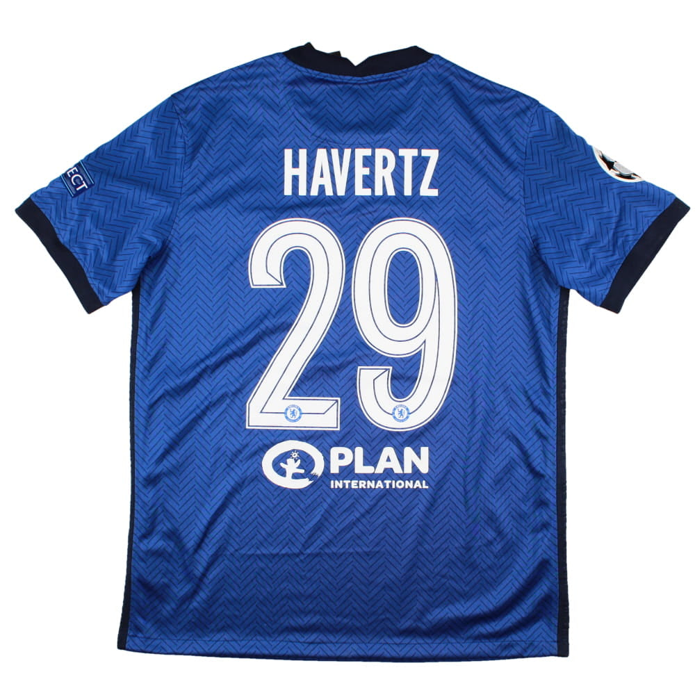 Chelsea 2020-21 Home Shirt (M) Havertz #29 (Excellent)_0