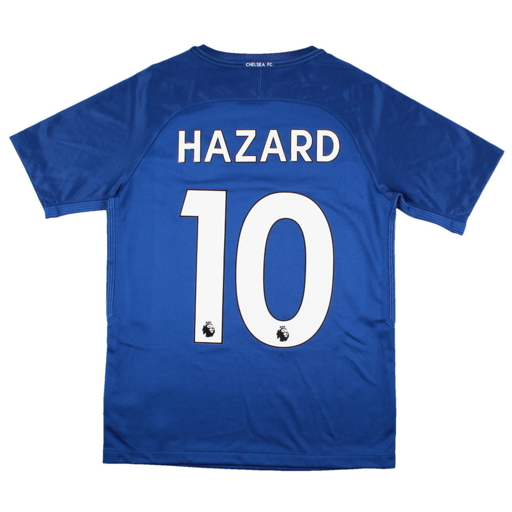 Chelsea 2017-18 Home Shirt (12-13y) Hazard #10 (Excellent)_0