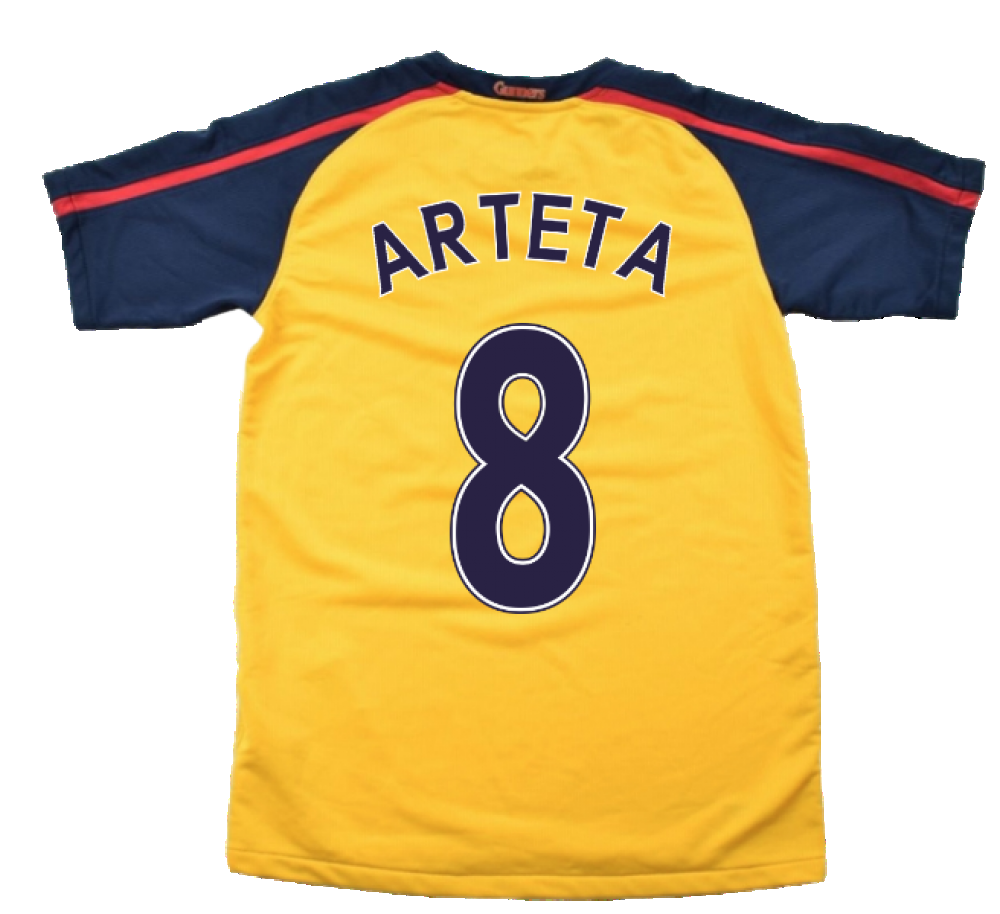 Arsenal 2008-09 Away Shirt ((Excellent) XL) (ARTETA 8)_2