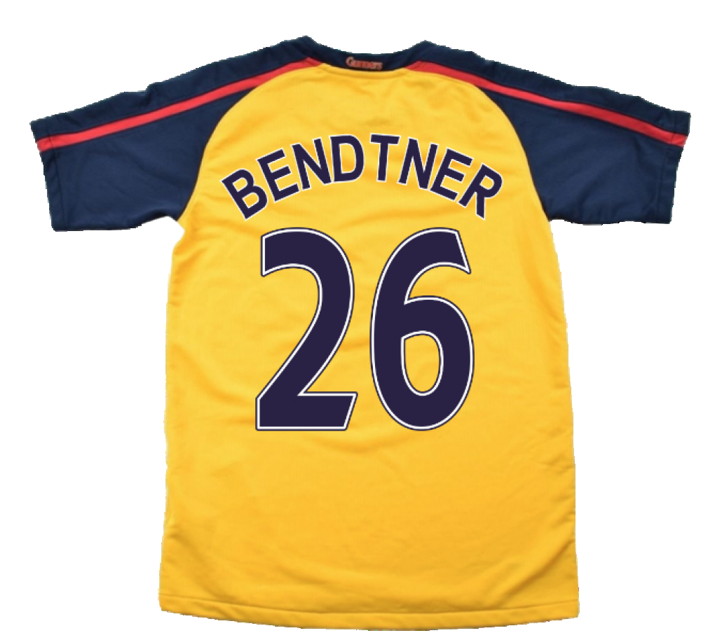 Arsenal 2008-09 Away Shirt ((Excellent) XL) (Bendtner 26)_2