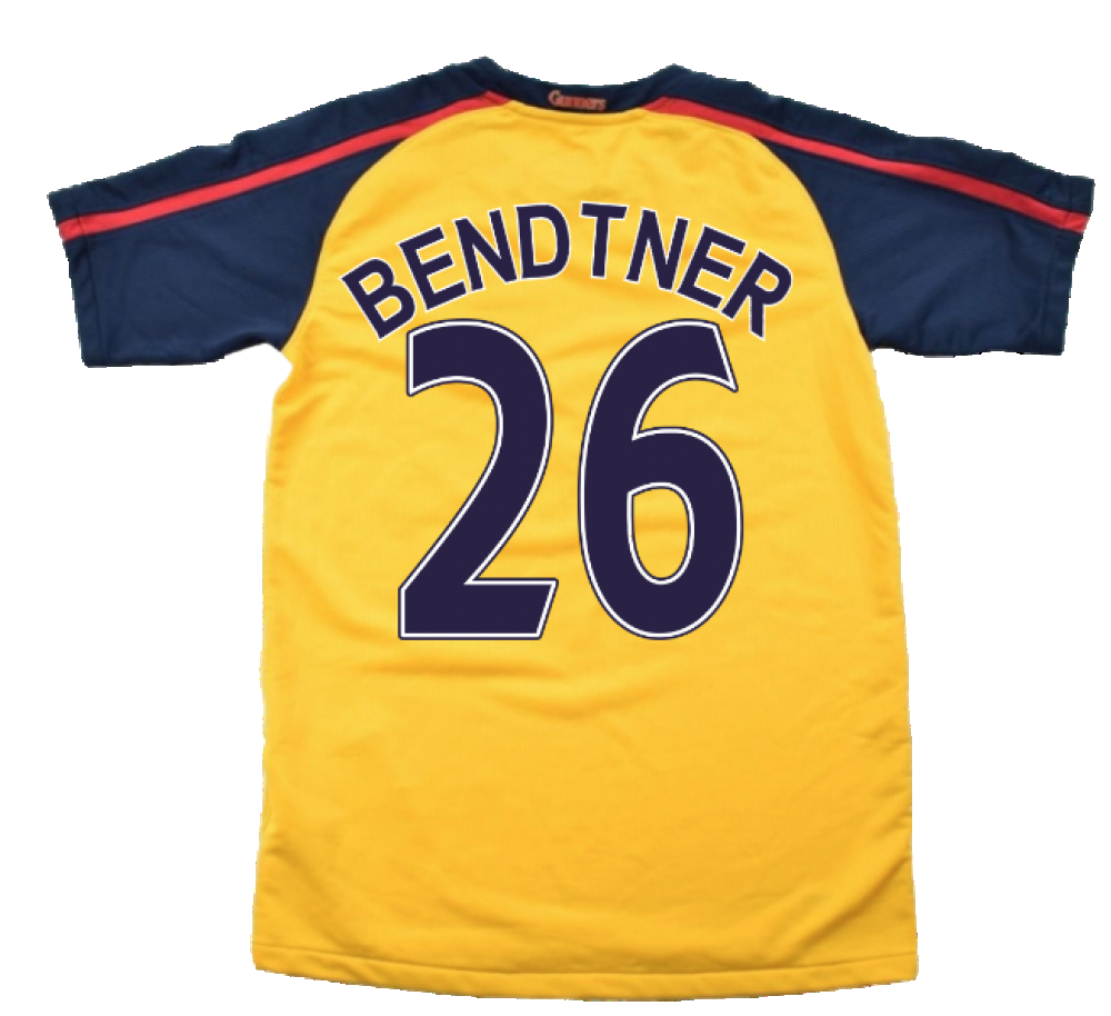 Arsenal 2008-09 Away Shirt ((Very Good) L) (Bendtner 26)_2