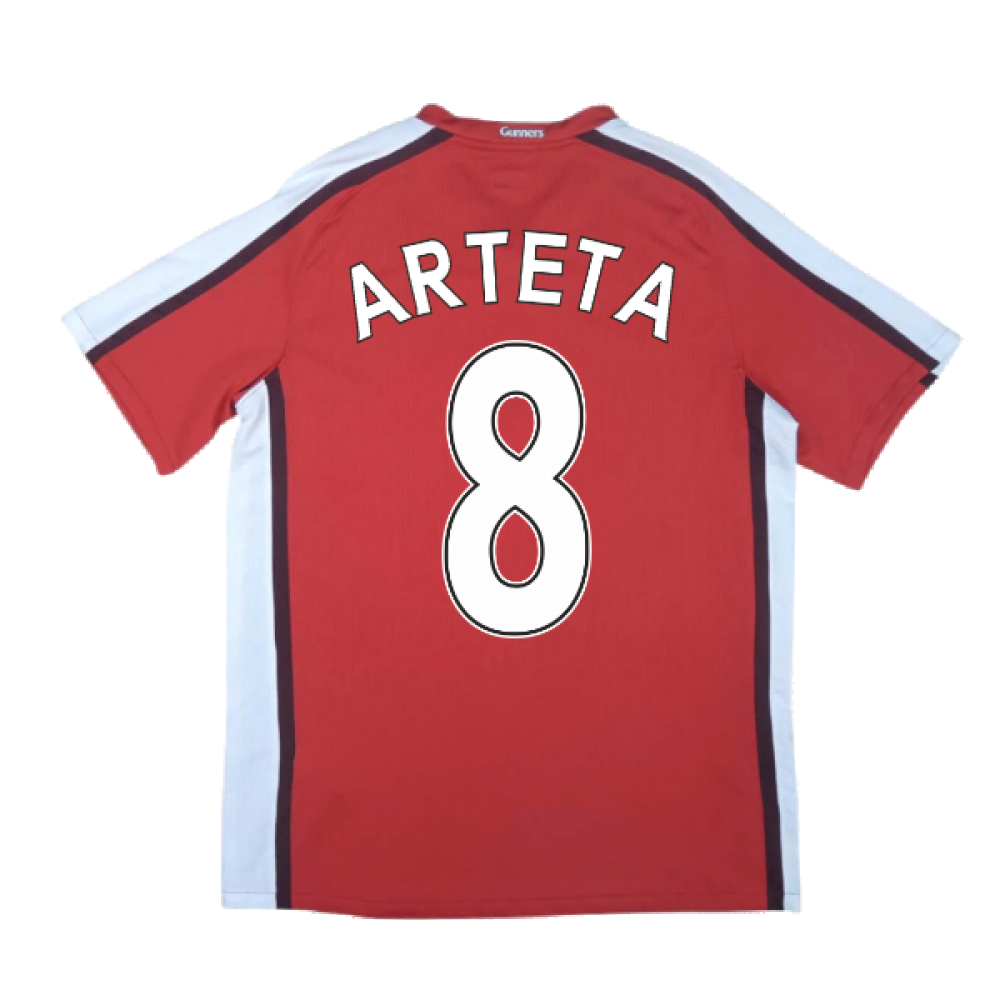 Arsenal 2008-10 Home Shirt ((Excellent) XL) (ARTETA 8)_2